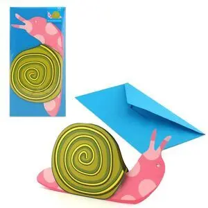 Tarjeta 3D Caracol