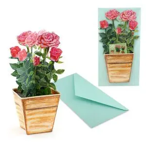 Postal 3D Rosas