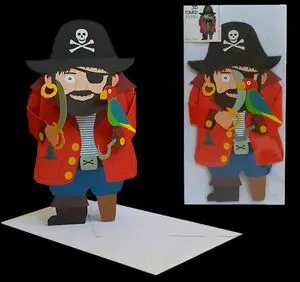 Tarjeta 3D Pirata