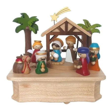 Caja de Música Wooderful Life Natividad