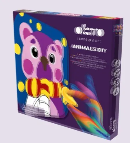 Colorea Diy Animales Oso