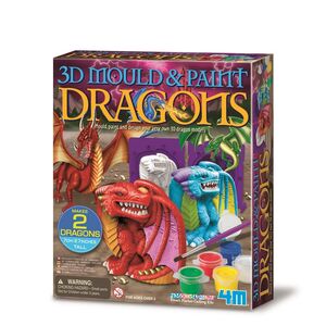 MOLDEA Y PINTA DRAGONES EN 3D