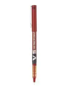Pilot V5 Rojo