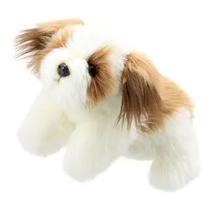 Marioneta Perro Blanco y Marron