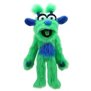 Marioneta de Mano de Monstruo Verde