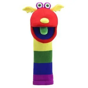 Marioneta Calcetin Sunny Arcoiris