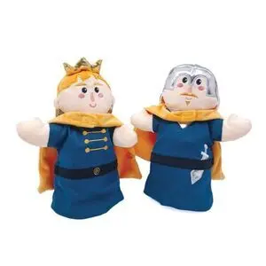 Marioneta de Doble Cara Príncipe - Caballero 25 cm