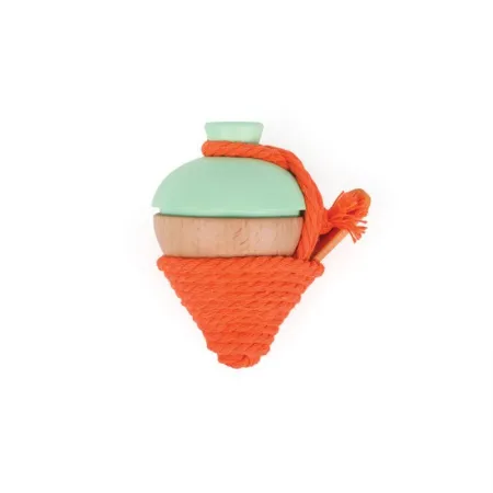 Peonzas de Madera con Cuerda `Color Bloom`turquesa