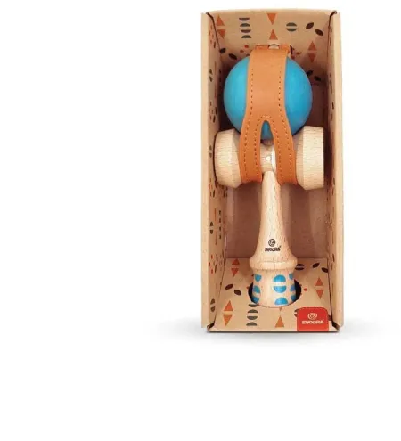 Kendama Azul de Madera 
