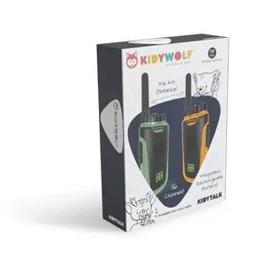 Kidytalk Walkie Talkie Verde-Naranja