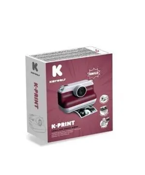 K-Print Camara de Fotos Color Rojo