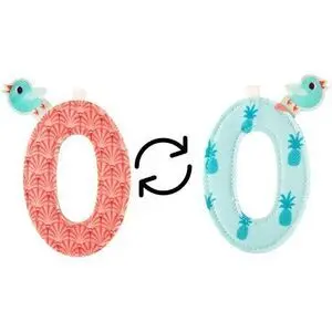 Letra o Reversible Lilliputiens