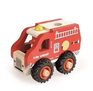 Camión Bomberos de Madera