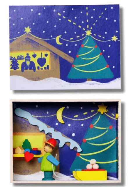 Caja de Ensueño 'Mercado de Navidad'