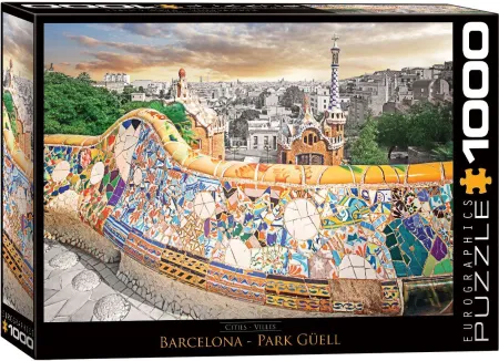 Puzzle Barcelona Park Güell 1000Pz