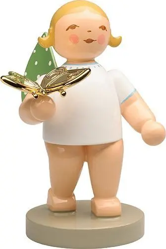 Angelito con Mariposa Dorada Wendt Und Kühn (650126)