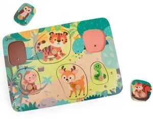 Puzzle con Sonidos Jungla