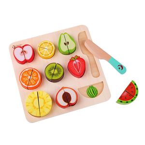 PUZZLE CORTAR FRUTAS