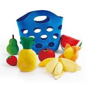 Cesta de Tela de Frutas