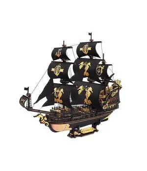 Maqueta Diy Barco de Guerra en Miniatura 3D