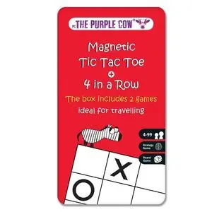 Tic Tac Toe + 4 en Raya Magnéticos (2 Juegos en 1)