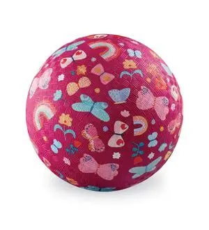 Pelota Mariposas Rosa 18 cm