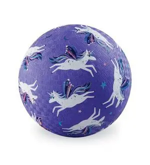 Pelota Unicornios Violeta 18 cm