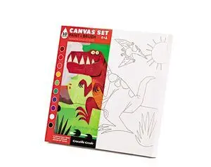 Lienzo Dinosarios con Material para Pintar