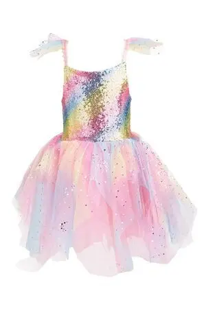 Vestido y Alas de Hada Arcoíris T. 5-6 Años