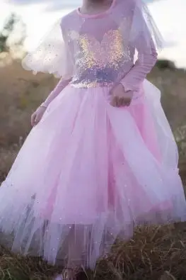 Disfraz Vestido Rosa de Bruja Buena