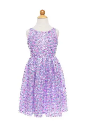 Disfraz Vestido Lentejuelas T. 3-4 Años