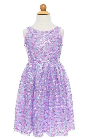 Disfraz Vestido Lentejuelas T. 5-6 Años