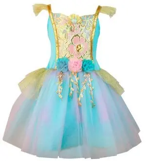 Disfarz Vestido Sirena con Cola y Tutu
