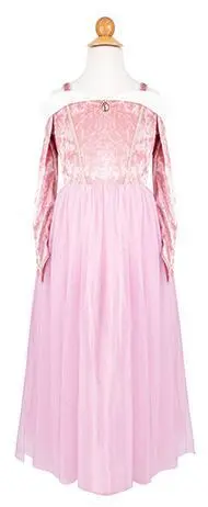 Disfraz Vestido Bella Durmiente Rosa T. 5-6 Años