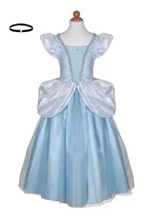 Vestido Azul Cenicienta 7-8 Años
