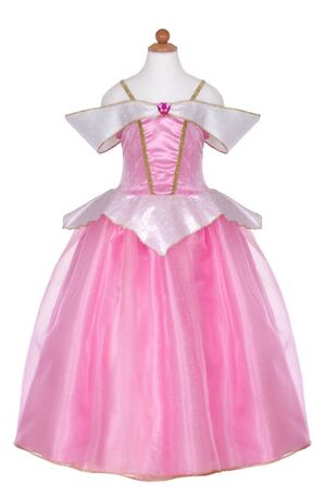 DISFRAZ VESTIDO PRINCESA T. 3-4 AÑOS