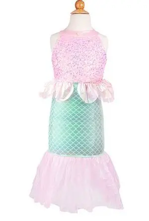 Vestido de Sirena Rosa T. 3-4 Años