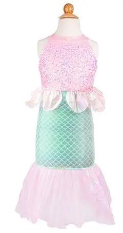 Vestido de Sirena Rosa T. 7-8 Años