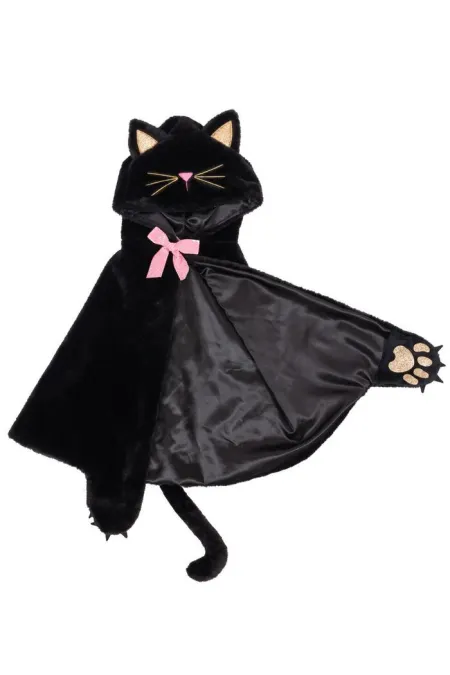 Capa Gato Suave 4-6 Años