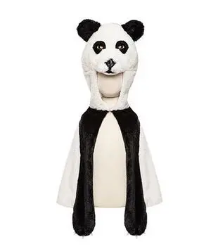 Capa de Oso Panda T. 12-24 Meses