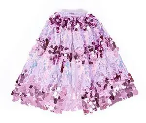 Capa Lentejuelas Violeta 5Th Avenue T. 4-6 Años