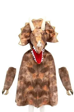 Capa con Garras Triceratops T. 4-6 Años