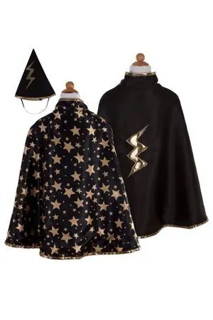Capa Reversible de Mago con Sombrero T. 4-6 Años