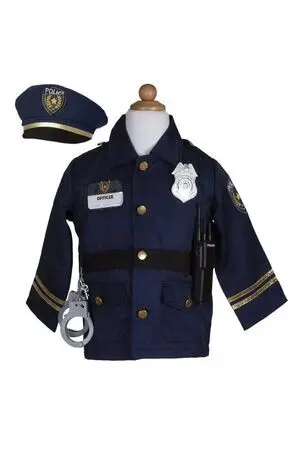 Disfraz de Policia con Accesorios T. 5-6 Años