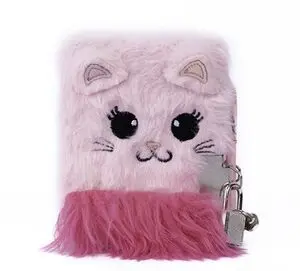 Diario Secreto Peludo Gato Rosa