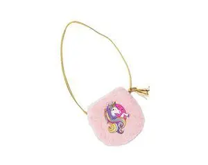 Bolso Pequeño Blandito Unicornio Rosa
