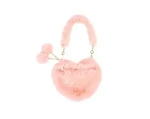 Bolso Peludo Melocotón Pasión