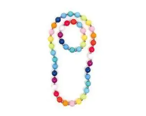 Conjunto Pulsera y Collar Chicle