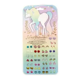 Pendientes Adhesivos Unicornio (30 Pares)