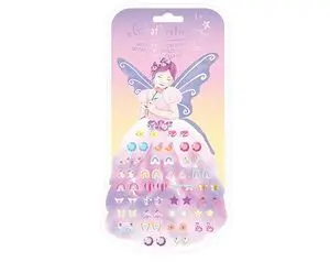 Pendientes Adhesivos Hada Mariposa 30 Pares